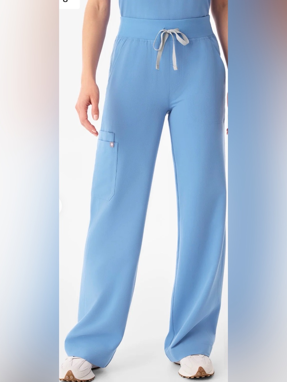 NWT Figs high waisted Isabel wide leg scrub pant